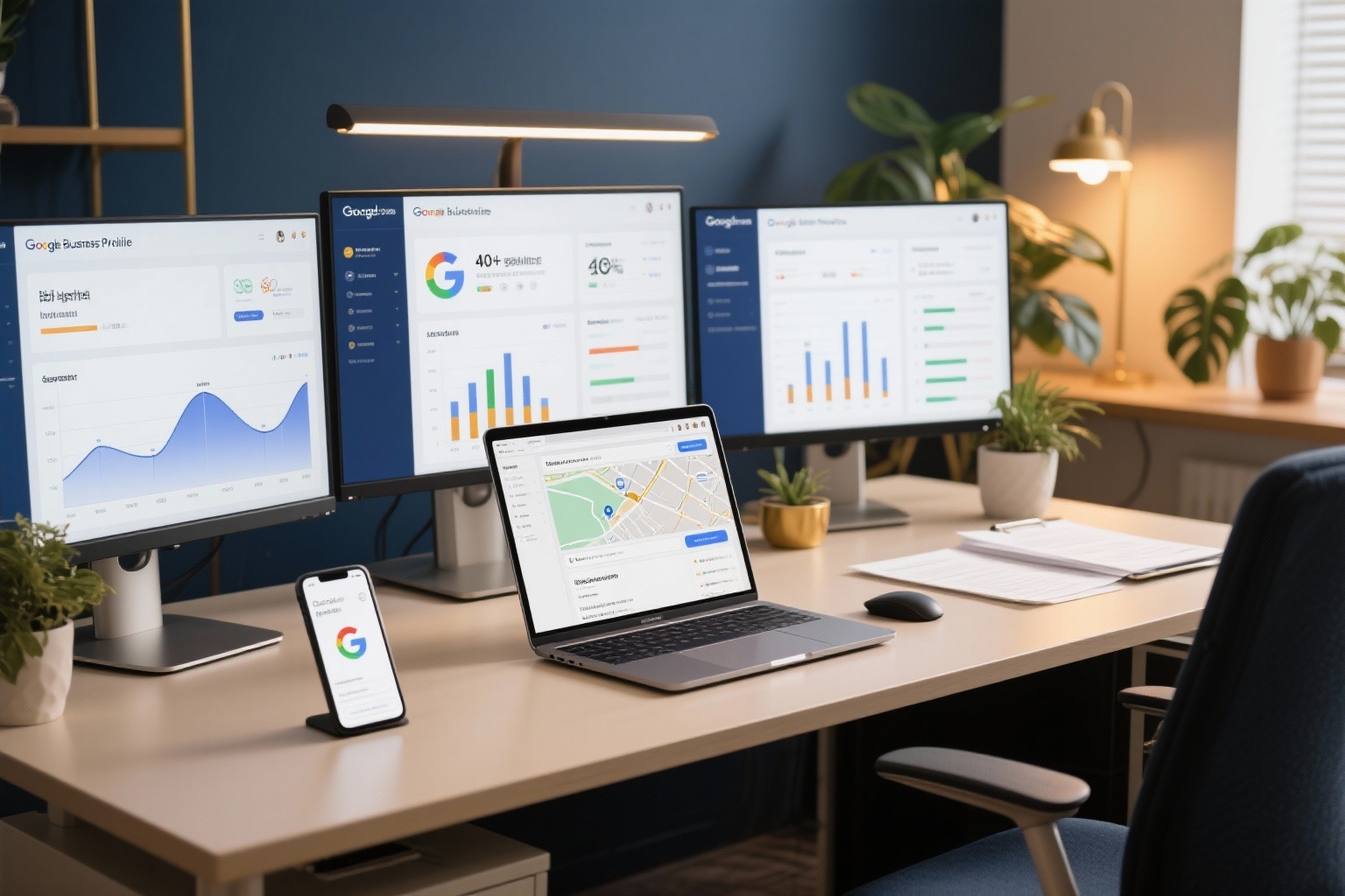 Professional SEO Workspace